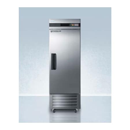 Summit Appliance Div. Accucold Pharma-Lab Performance Series Upright Pharmacy Refrigerator, 23 Cu.Ft., Solid Door ARS23ML